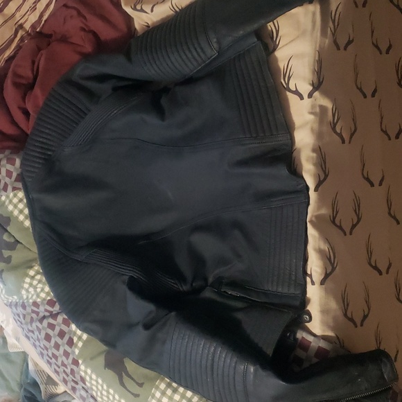 ROLAND SANDS RIDING LEATHER JACKET - Picture 1 of 4